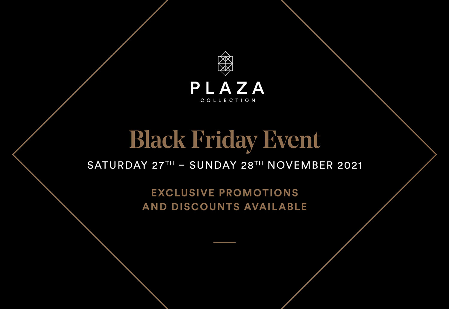 An Exclusive Black Friday bonanza at Plaza Collection in Mill Hill
